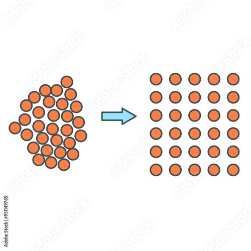 biology diffusion illustration