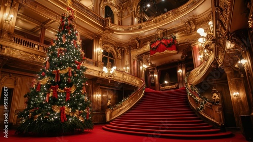 Opulent Christmas Celebration in a Historic Palace