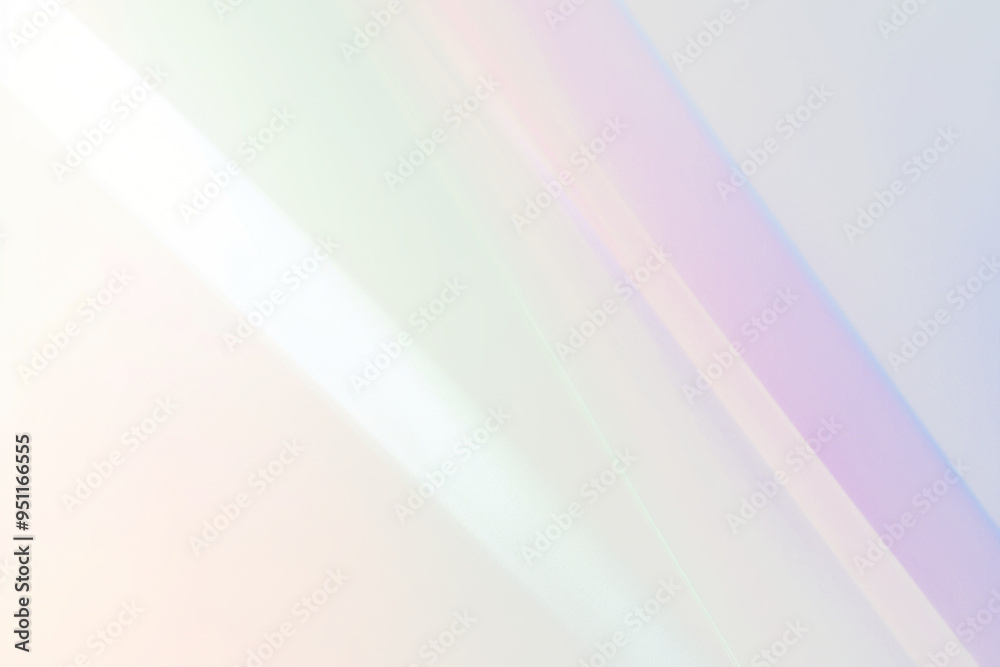 Fototapeta premium Soft pastel gradient png light overlay effect, transparent background
