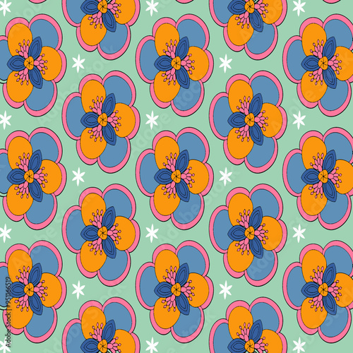 seamless floral pattern