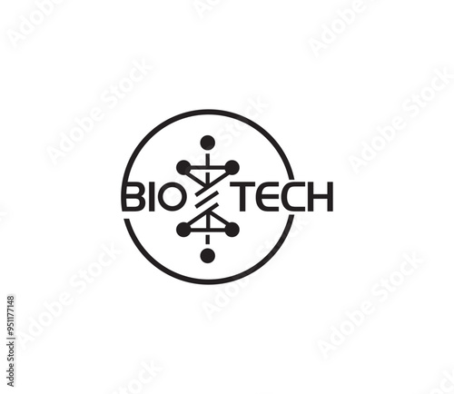 bio tech molecule logo design, leaf green technology logo , nature tech symbol icon, Creative Agro tech logo design 