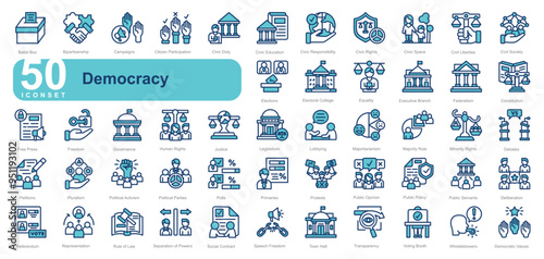 Democracy iconset 