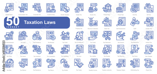 Taxation Laws iconset 