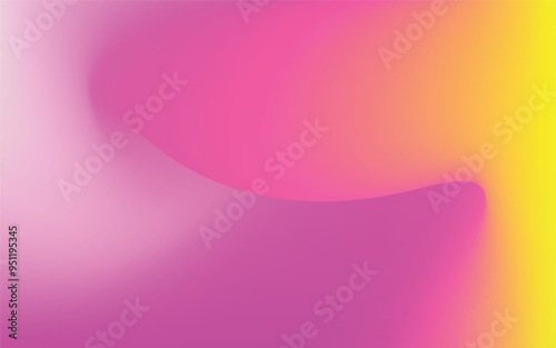 Vector abstract colorful gradient background for website banner, poster, social media template, advertising media, print, product package, presentation, fashion template, invitation.