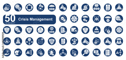 crisis management iconset