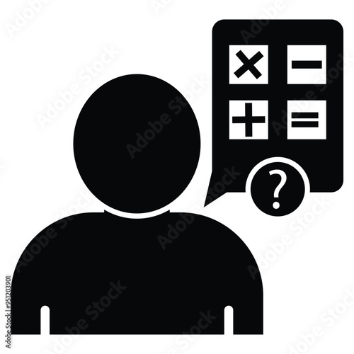 Calculate, calculator, estimate icon