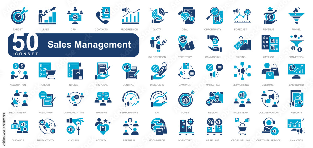 Sales Management iconset