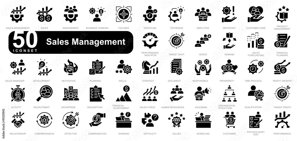 Sales Management iconset Sales Management iconset