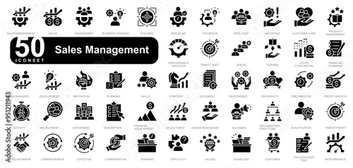 Sales Management iconset