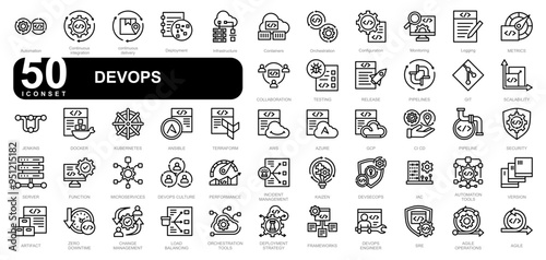DevOps iconset