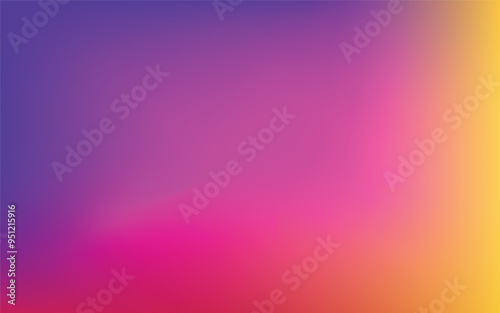 Vector abstract colorful gradient background for website banner, poster, social media template, advertising media, print, product package, presentation, fashion template, invitation.