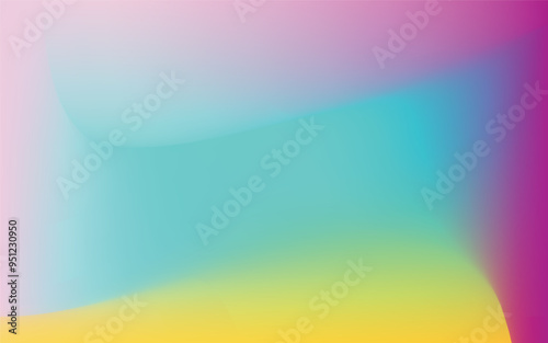 Vector abstract colorful gradient background for website banner, poster, social media template, advertising media, print, product package, presentation, fashion template, invitation.