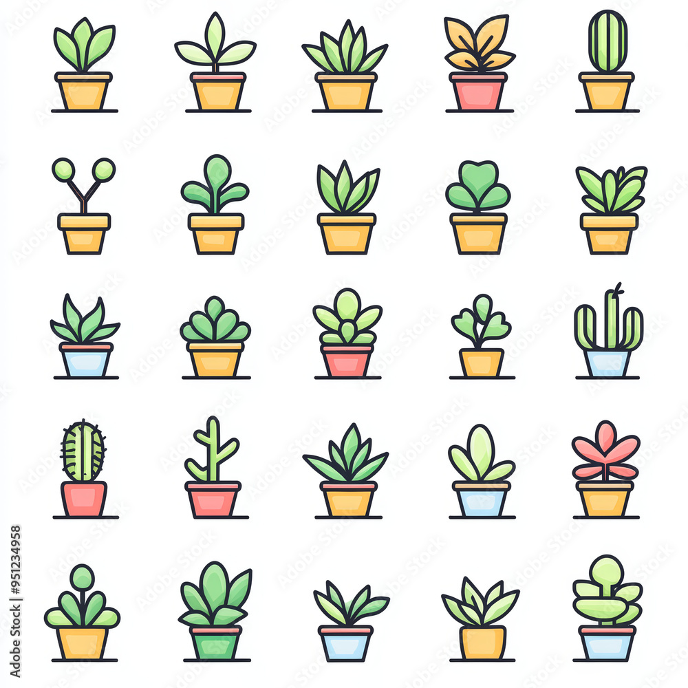 Kawaii icons Kawaii icons