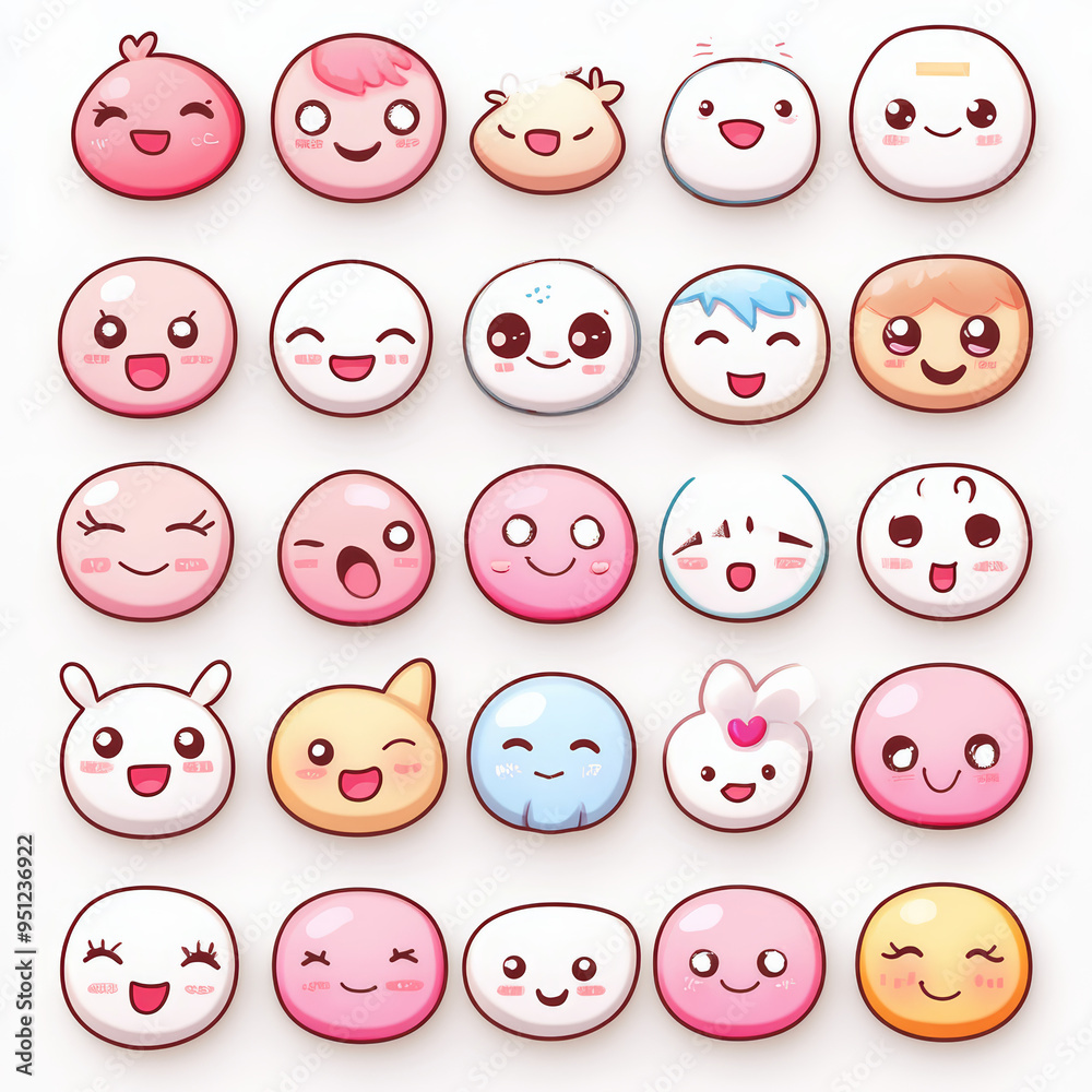 Kawaii icons Kawaii icons