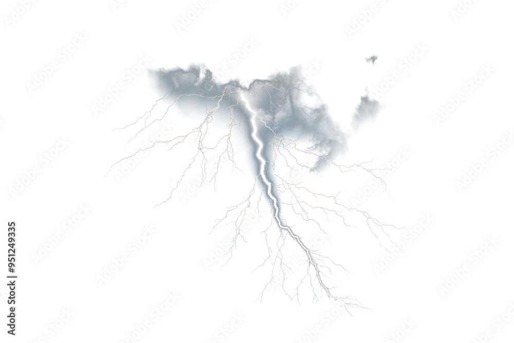 PNG Dramatic lightning storm at night PNG Dramatic lightning storm at night