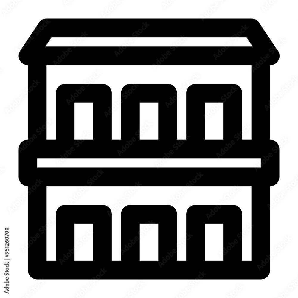 dormitory, dorm, hostel, house, building outline icon dormitory, dorm, hostel, house, building outline icon