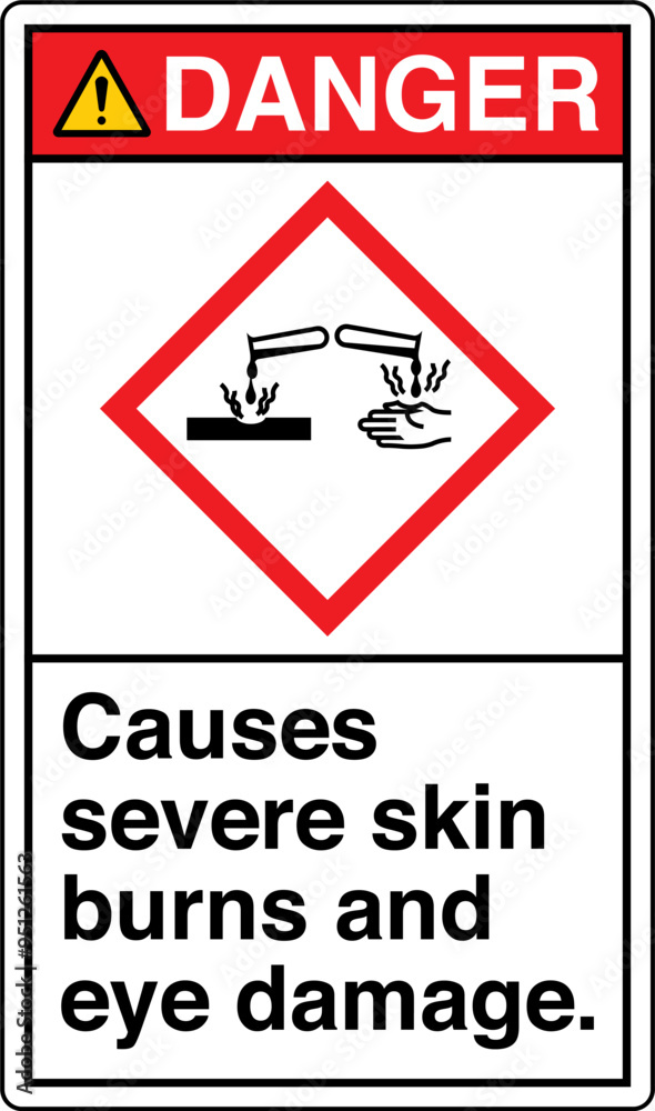 ANSI Z535 DANGER GHS Chemical... ANSI Z535 DANGER GHS Chemical...