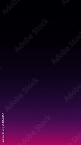 A gradient background with a deep transition from dark purple to black, creating a bold and mysterious atmosphere