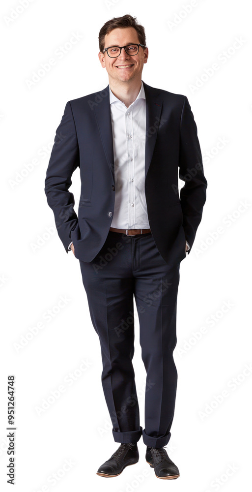 PNG Professional man in business attire PNG Professional man in business attire