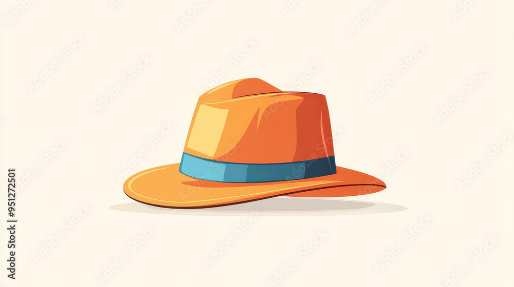 Bright and playful cartoon hat, designed with fun textures and vibrant colors for a modern look. Bright and playful cartoon hat, designed with fun textures and vibrant colors for a modern look.