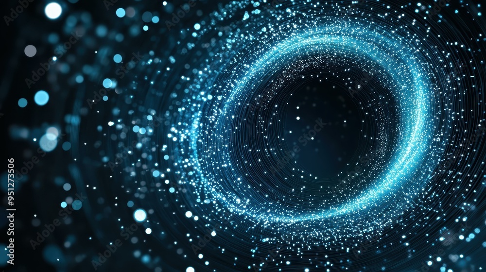 Explore a futuristic wireframe tunnel filled with dynamic waves and particles, set against a shadowy backdrop. Explore a futuristic wireframe tunnel filled with dynamic waves and particles, set against a shadowy backdrop.
