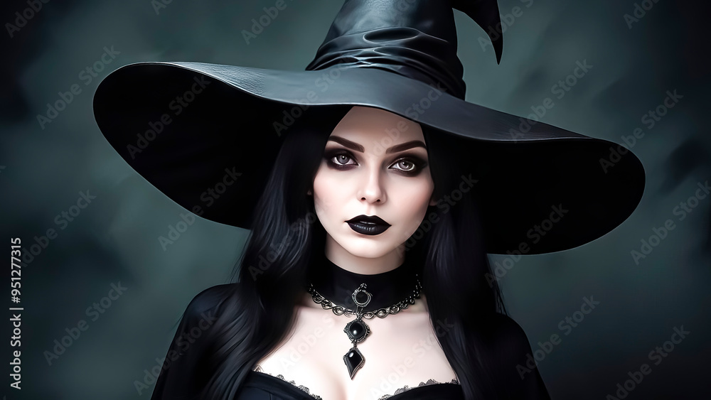 Halloween. Sexy portrait of a witch. Beautiful young sexy witch Halloween. Sexy portrait of a witch. Beautiful young sexy witch