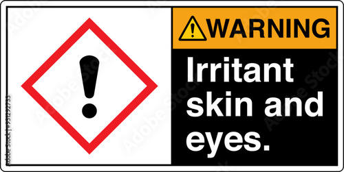 24 ANSI Z535 WARNING GHS Chem...