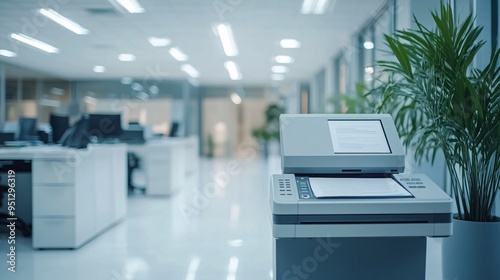 Efficient Document Scanning in Bright Office Setting