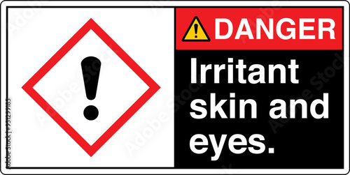 10 ANSI Z535 DANGER GHS Chemi...