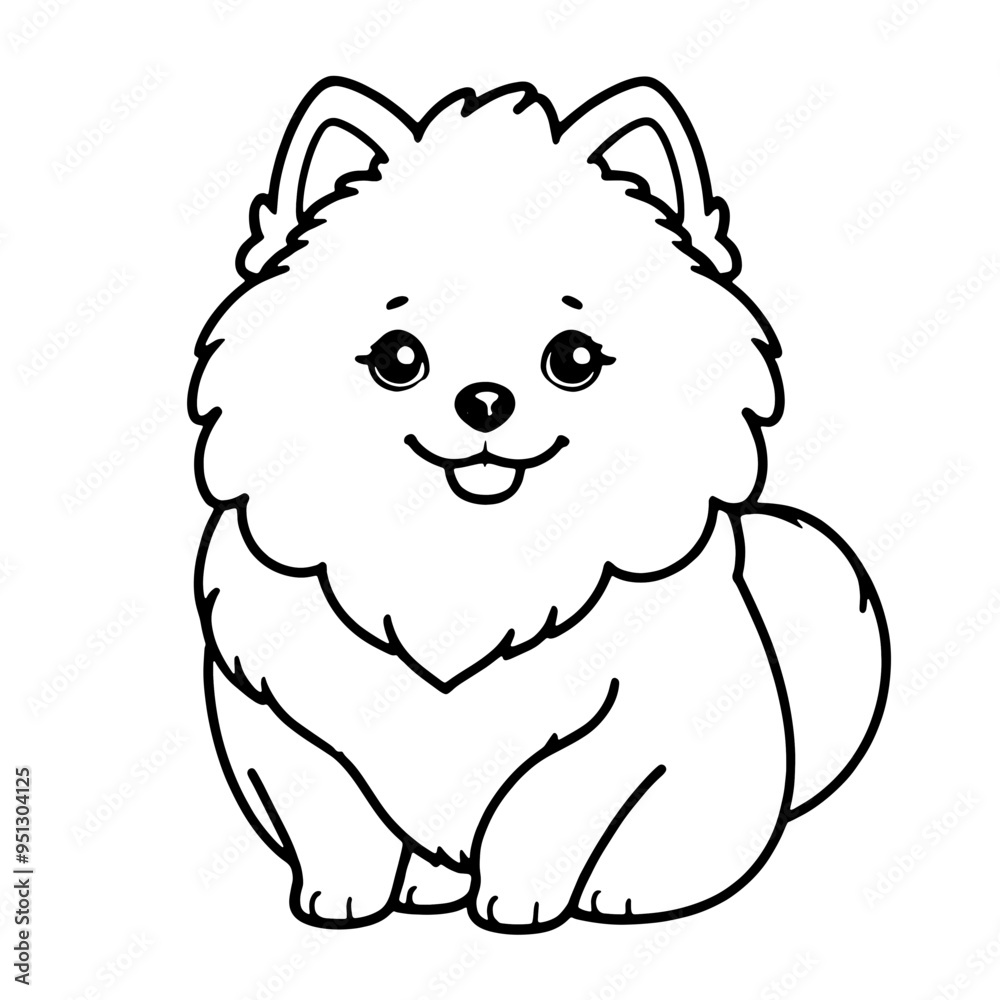 Fototapeta premium coloring book, animal, cartoon, illustration, vector, wild, mammal, elephant, zoo, bear, isolated, hippo, fun, wildlife, nature, animals, funny, character, baby, cute, dog, comic, smile, drawing, happ