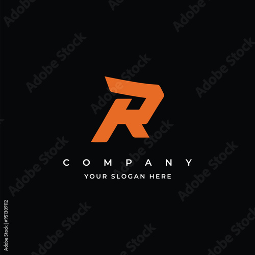Vector r letter logo template