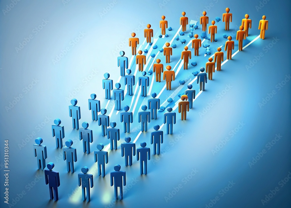 A vibrant puzzle piece fills with incoming leads, illustrating a seamless integration of new business concepts and streams of fresh opportunities. A vibrant puzzle piece fills with incoming leads, illustrating a seamless integration of new business concepts and streams of fresh opportunities.