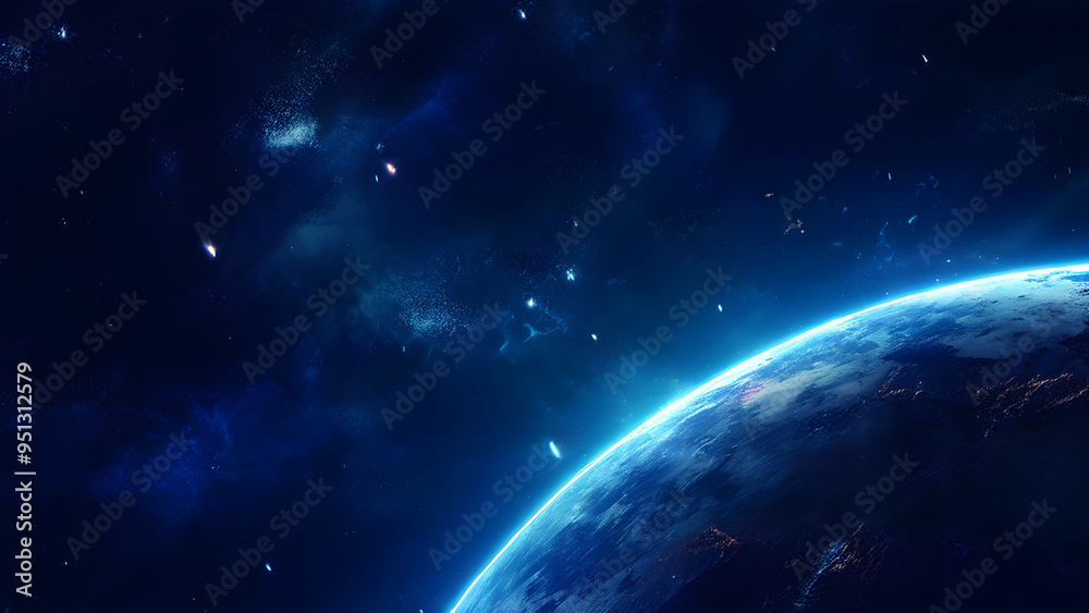 Obraz premium planet in space