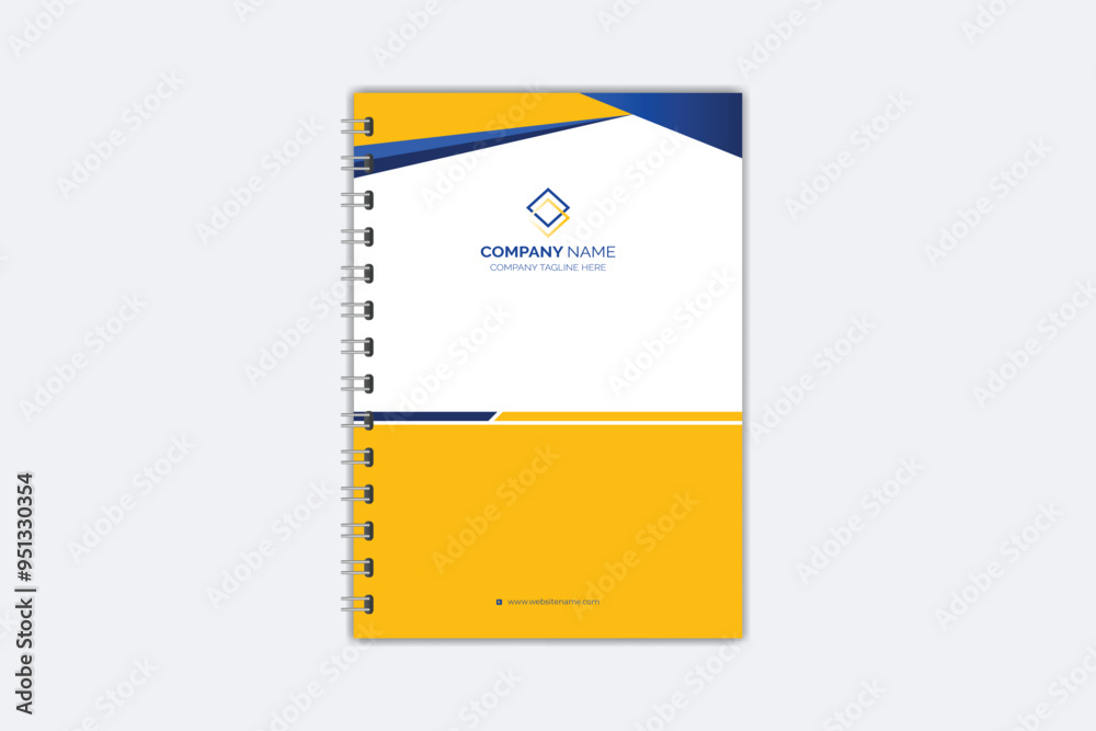 Modern Note Book cover template Modern Note Book cover template