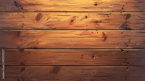 A cartoon style comic background featuring wooden materials with a textured surface is perfect for enhancing game walls and user interface designs
