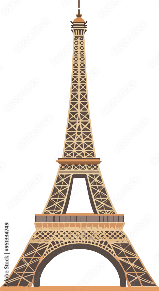 Eiffel Tower Illustration