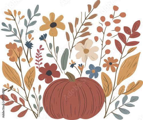 Autumn Floral Arrangement
