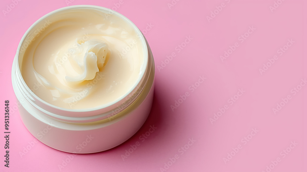 Close up lotion cream with empty background for cosmetic concept. Close up lotion cream with empty background for cosmetic concept.