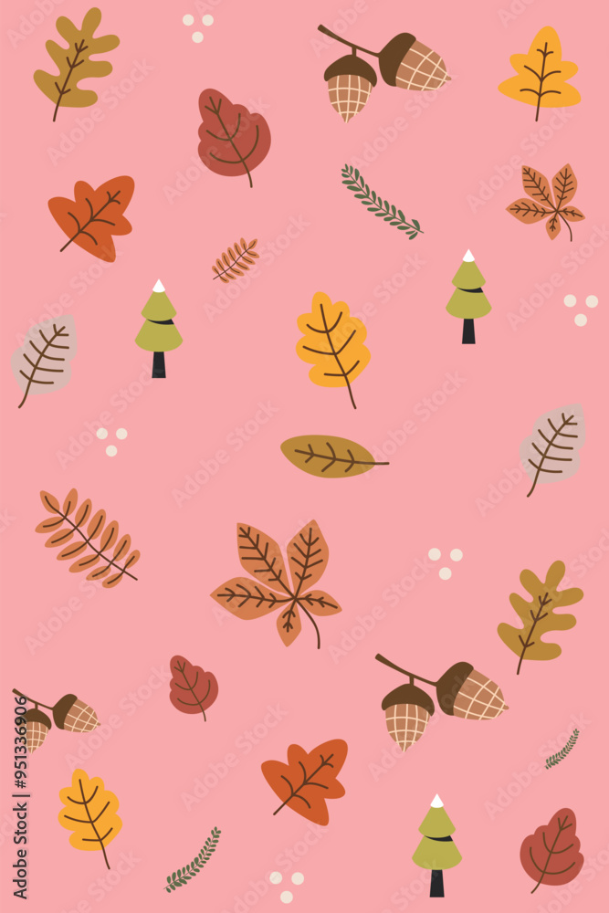 Autumn Leaves Pattern