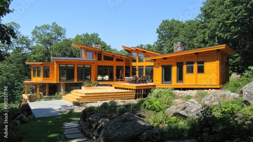 a green home and environmentally friendly construction