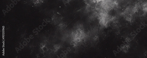 Fondo de hormigón con textura grunge negro oscuro. Panorama de fondo o textura de pizarra negra gris oscuro. Textura de hormigón negro vectorial. Fondo de pared de piedra.	