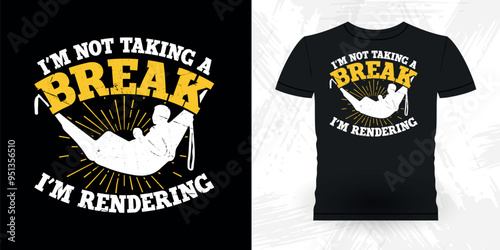 Funny Theater Director Retro Vintage Theater T-shirt Design