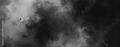 Panel kuchenny z motywem Fondo de hormigón con textura grunge negro oscuro. Panorama de fondo o textura de pizarra negra gris oscuro. Textura de hormigón negro vectorial. Fondo de pared de piedra. 