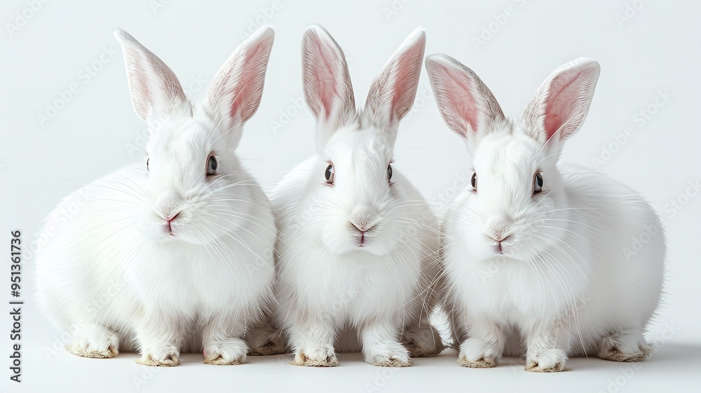 a portrait of animals isolated on white background a portrait of animals isolated on white background