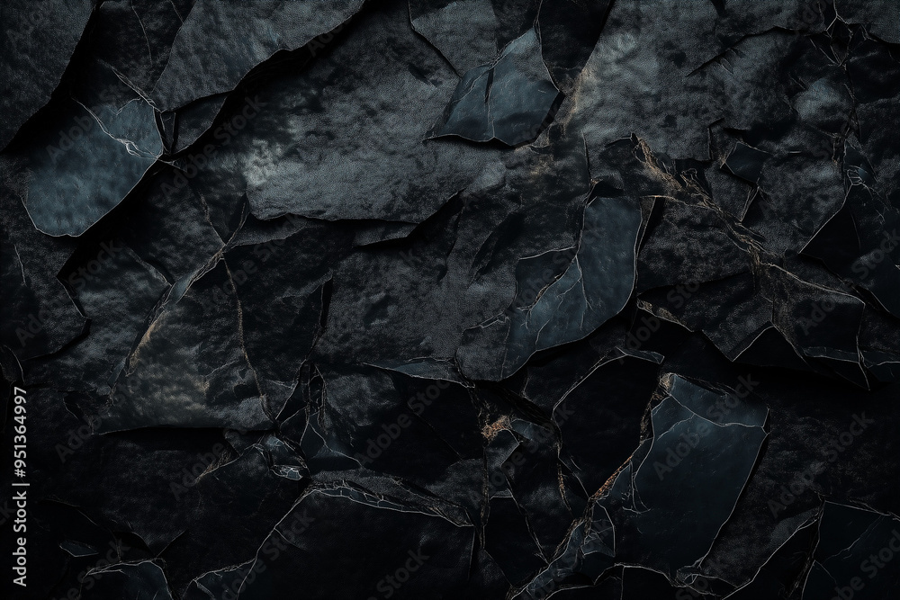 Dark textured background with rough black stone surface texture, perfect for abstract designs. AI generation. Dark textured background with rough black stone surface texture, perfect for abstract designs. AI generation.