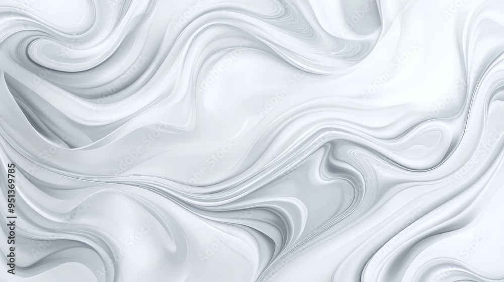 Abstract White Swirling Marble Texture Background Abstract White Swirling Marble Texture Background