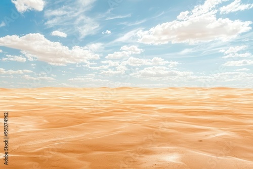 Desertification spreading in oncefertile land  in a stark, highcontrast image showing the harshness of the landscape photo