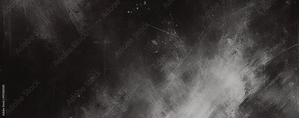 Obraz premium Fondo de hormigón con textura grunge negro oscuro. Panorama de fondo o textura de pizarra negra gris oscuro. Textura de hormigón negro vectorial. Fondo de pared de piedra. 