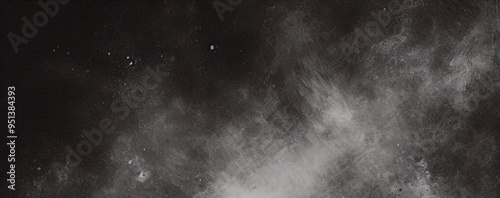 Fondo de hormigón con textura grunge negro oscuro. Panorama de fondo o textura de pizarra negra gris oscuro. Textura de hormigón negro vectorial. Fondo de pared de piedra.	