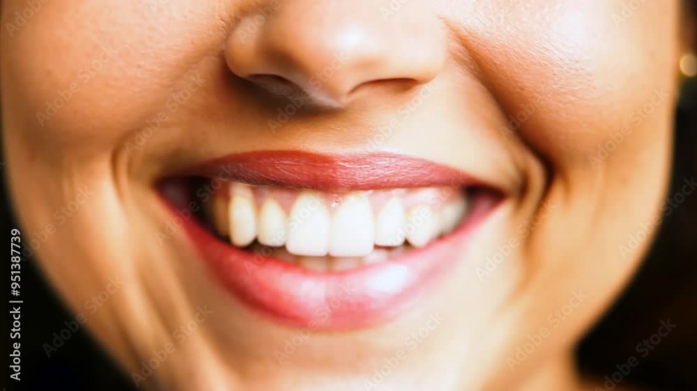 Happy smiling young woman close up collage Happy smiling young woman close up collage